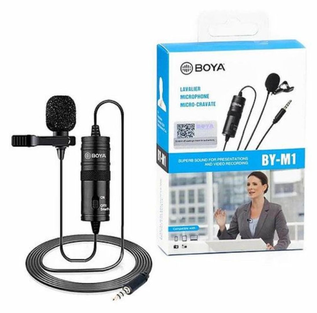 Micrófono solapa Boya BY-M1