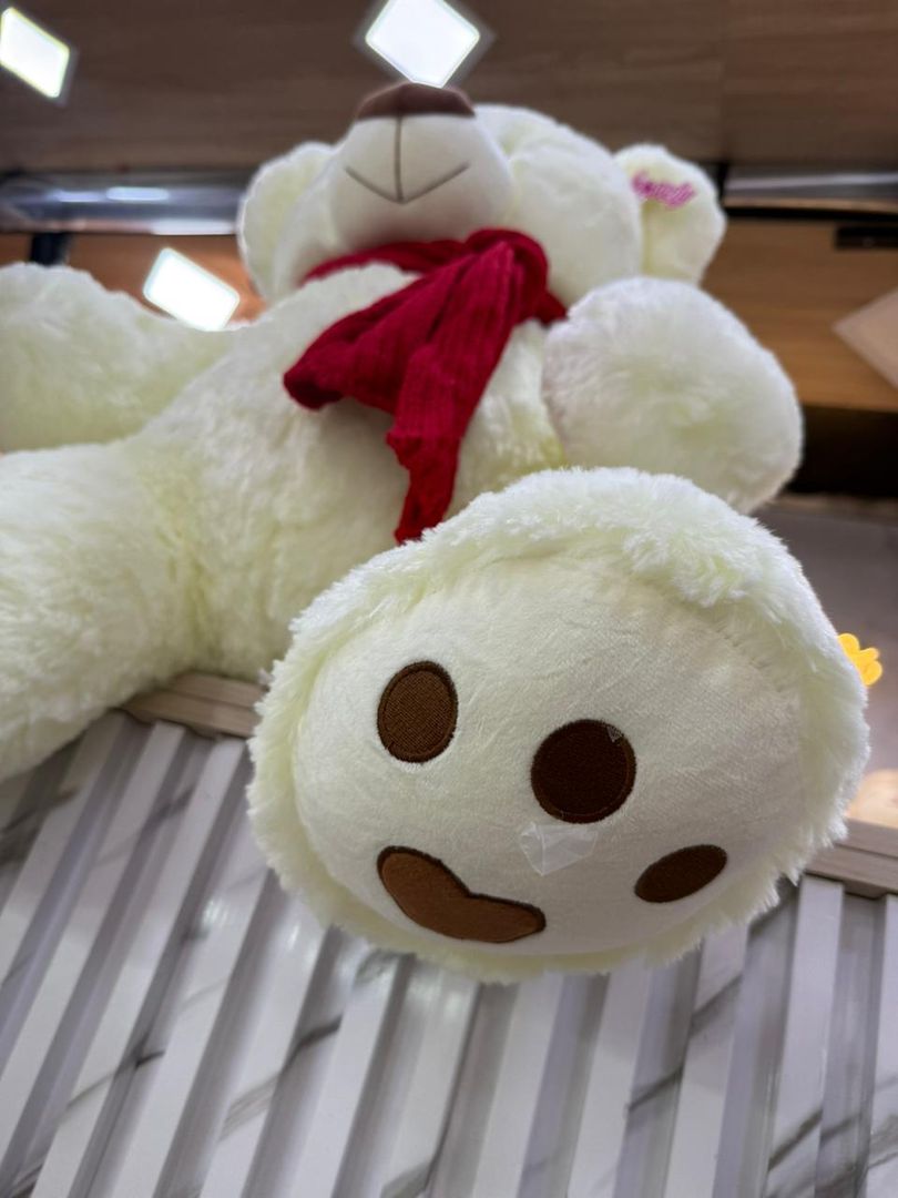 OSO PELUCHE 60cm BUFANDA COLORES