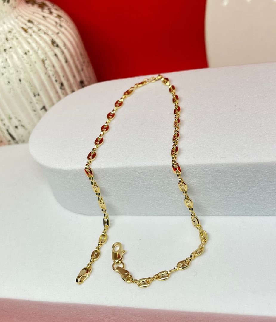 Tobillera gucci 2mm de 25cm 