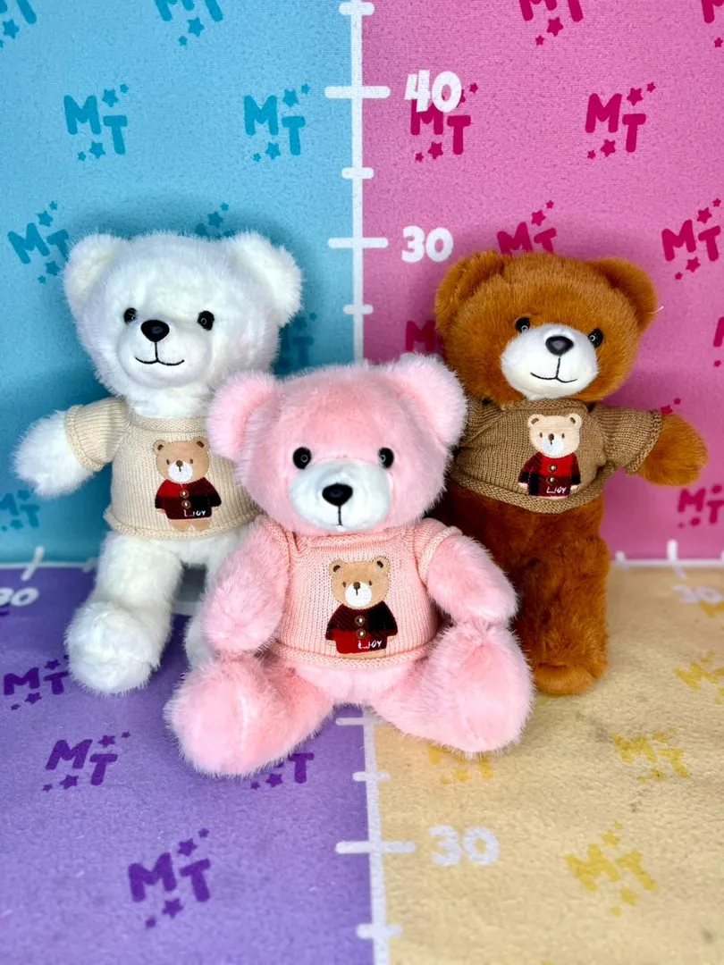 Oso colores camiseta lana