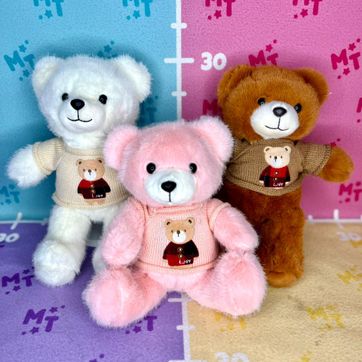 Imagen del producto Oso colores camiseta lana