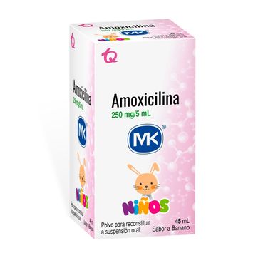 Imagen del producto AMOXICILINA 250MG SUSP MK X 45 ML