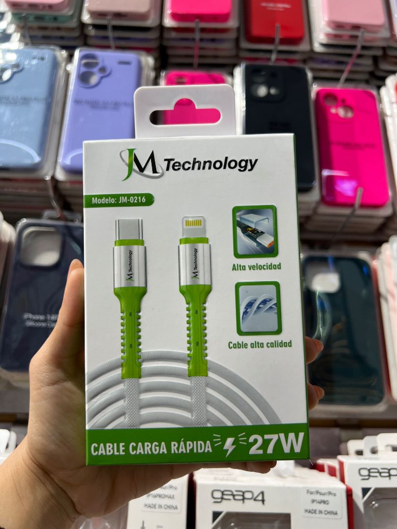 CABLE TIPO C- IPHONE -27W 