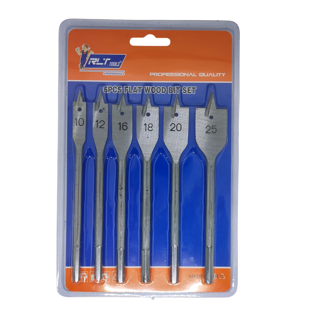 BROCA ESPADA x6PCS CROMADA RLT