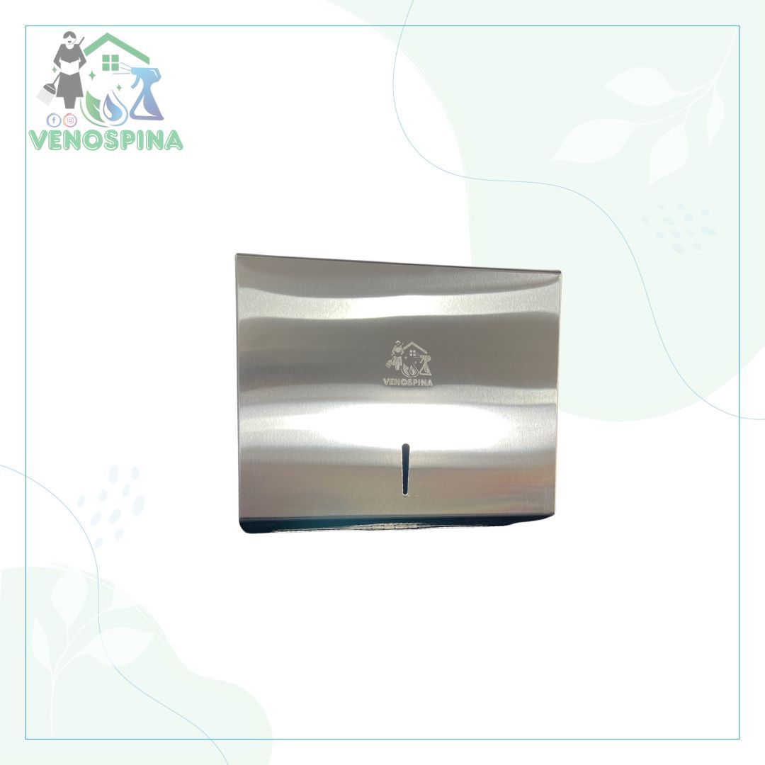 DISPENSADOR DE TOALLA PARA MANOS INSTITUCIONAL ACERO