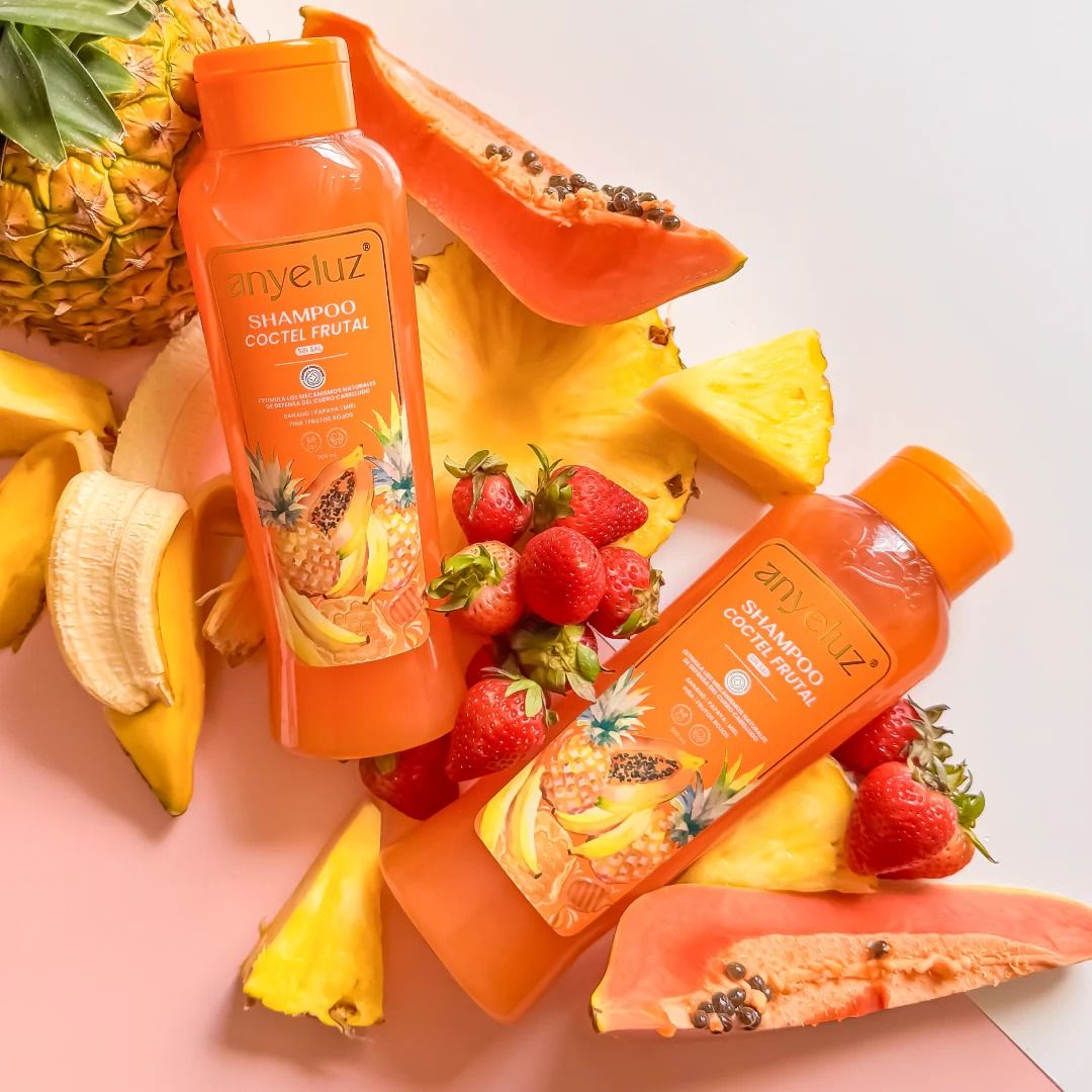Shampoo Coctel de Frutas ANYELUZ