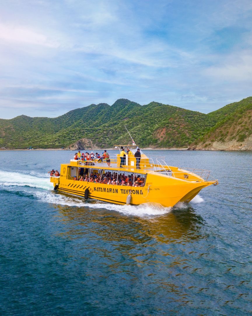 TOUR BAHÍAS DE SANTA MARTA + ACUARIO + KATAMARAN TAYRONA 