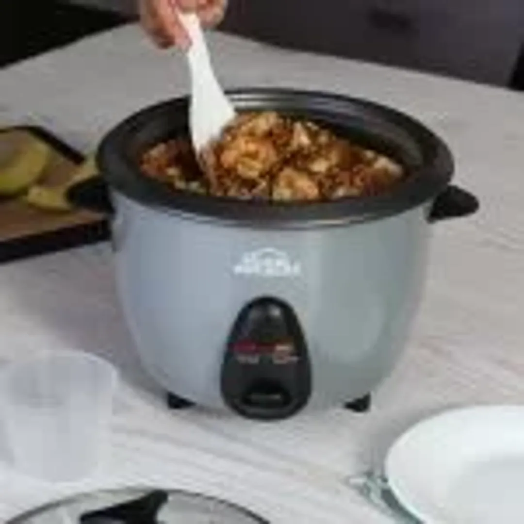 Olla Arrocera 1 Litro Color Gris