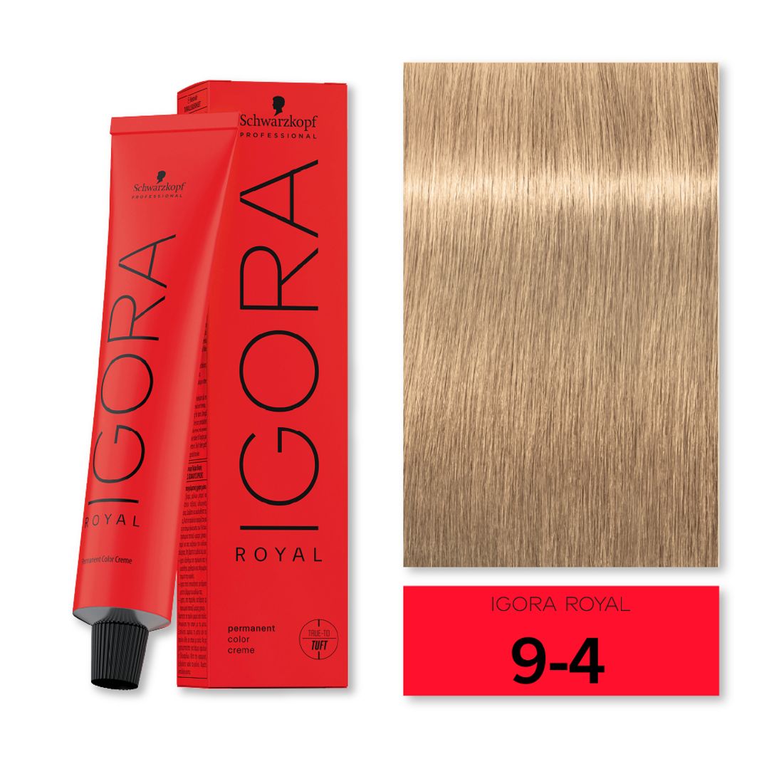 TINTE IGORA RUBIO MUY CLARO BEIGE 9-4