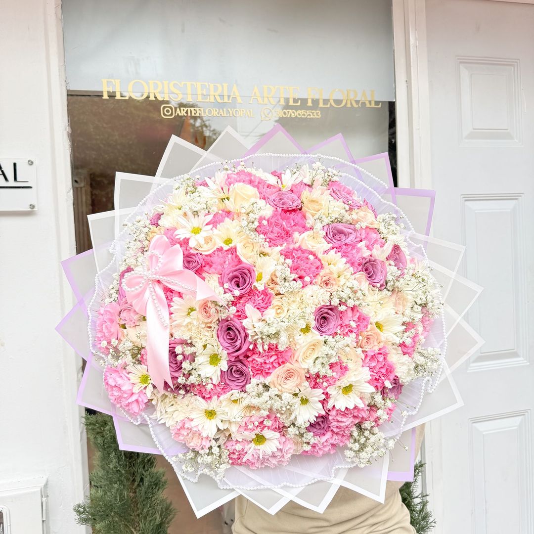 Buchon clavel y Rosa