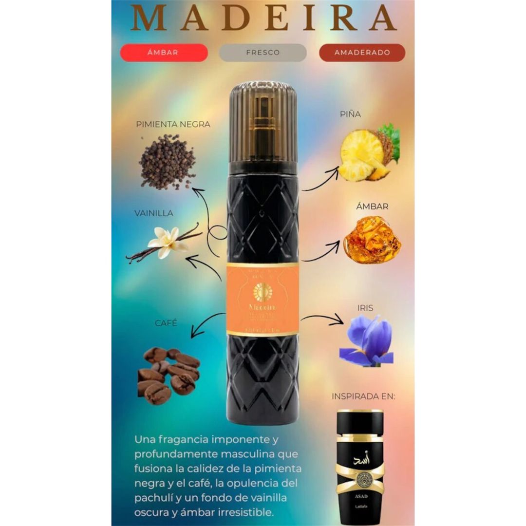 PERFUME UNISEX CON FEROMONAS MOANA LUXURY 250ml