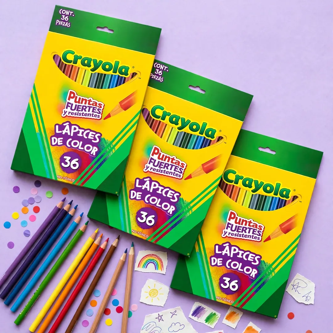 COLORES CRAYOLA X36