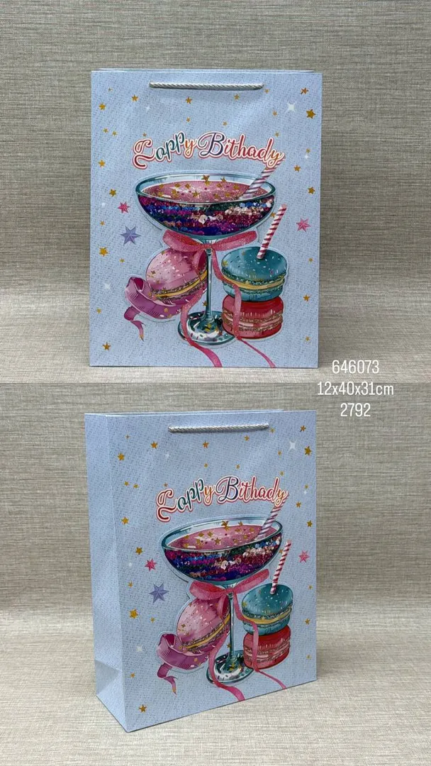 BOLSA DE REGALO SURTIDA 12X40X31 CM