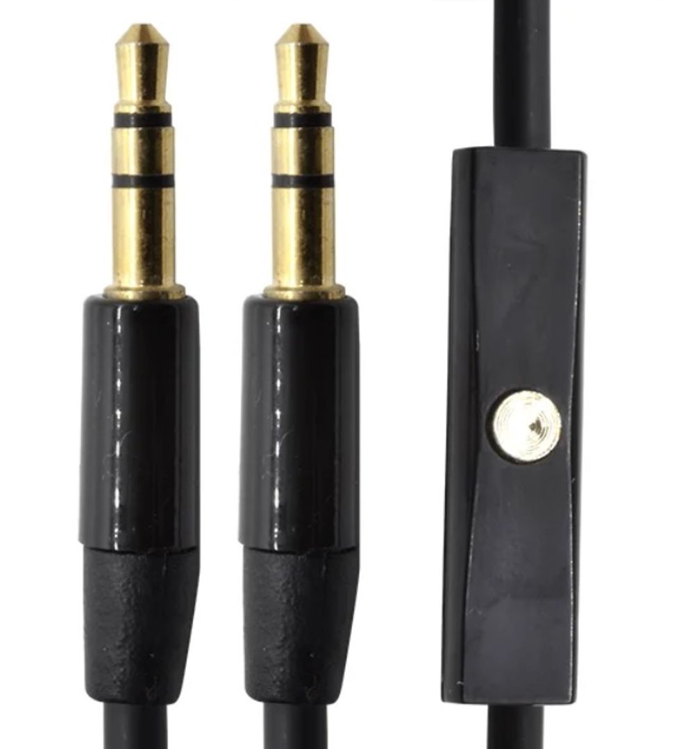 Cable 1x1 Auxiliar con micrófono