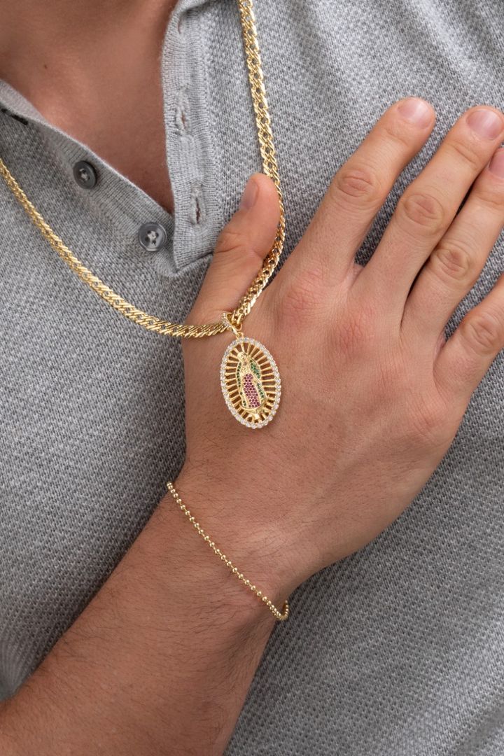 D Virgen Guadalupe Swarovski