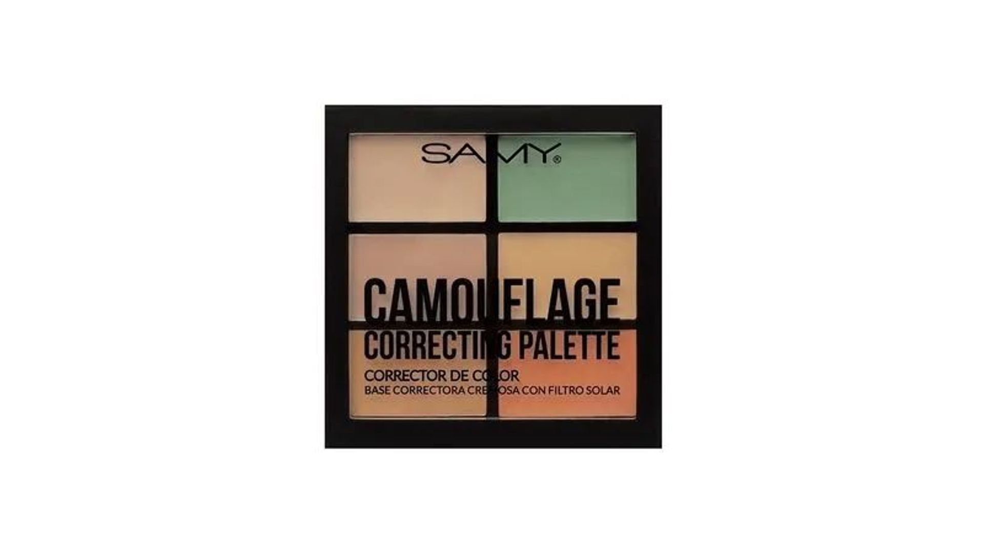 PALETA DE CAMUFLAJE Y CORRECTOR SAMY