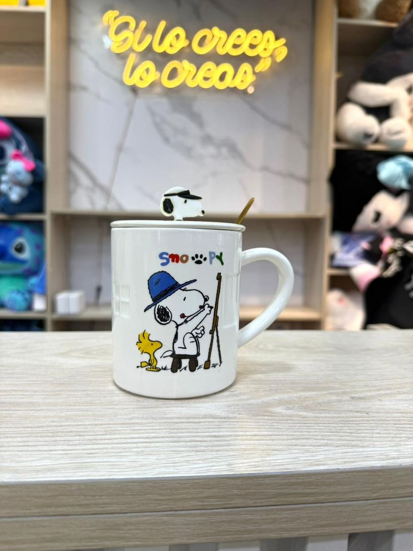 MUG SNNOPY RELIEVE VENTANA
