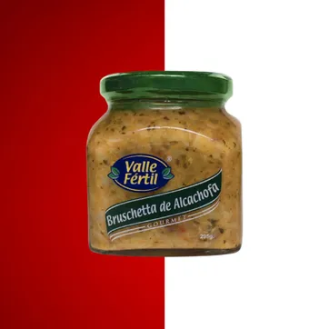 Imagen del producto VALLE FERTIL BRUSCHETTA DE ALCACHOFA 