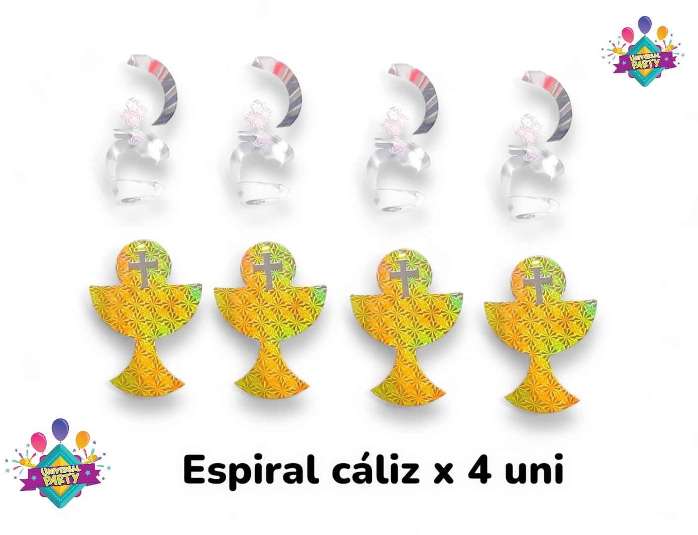 ESPIRAL CÁLIZ X 4 UNI 