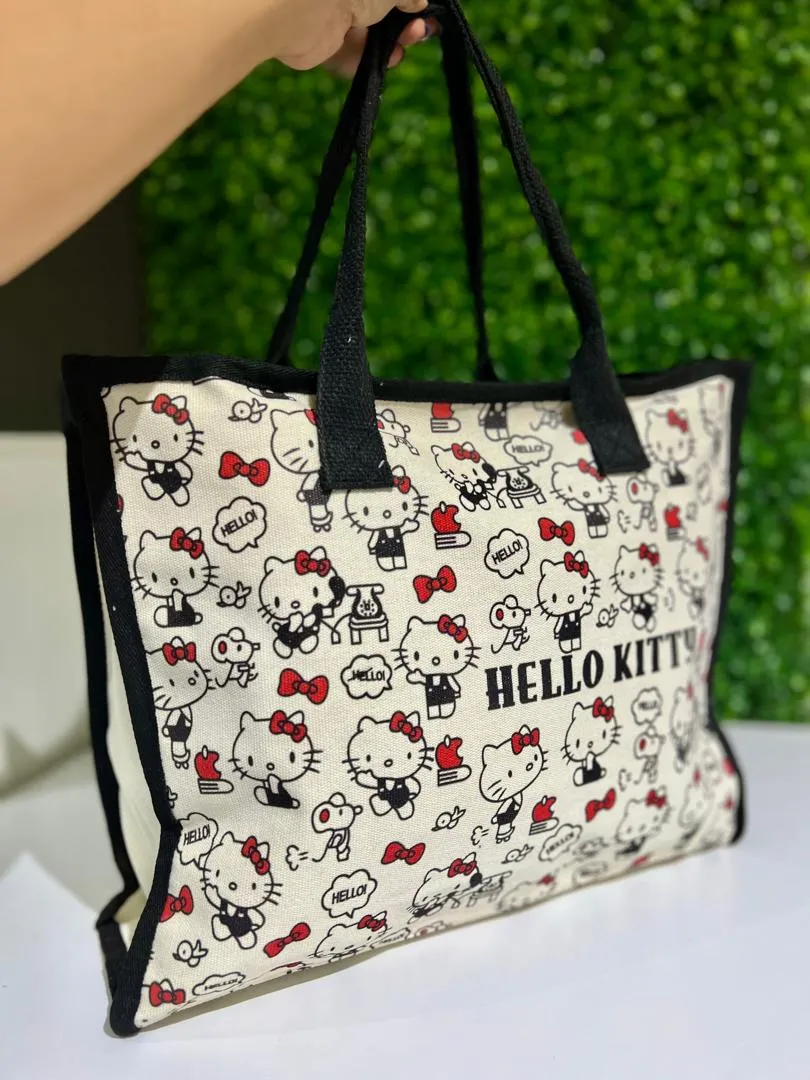 CARTERA DE TELA SANRIO CON CIERRE