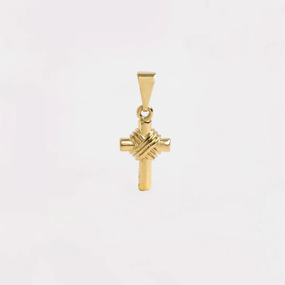 Dije Cruz Manto Sagrado 1.6 Cms