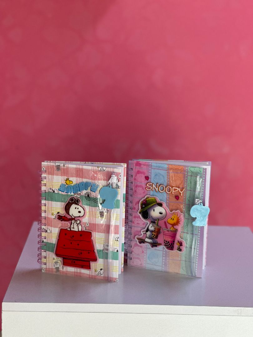 Libreta snoopy