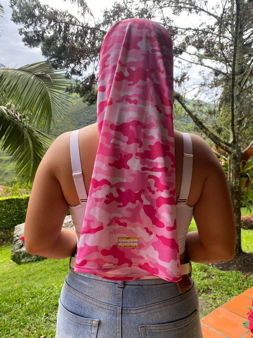 NIQAB ROSA CAMUFADO 
