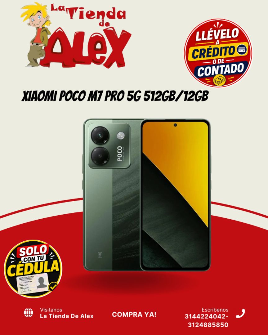 Xiaomi Poco M7 Pro 5G 512GB/12GB