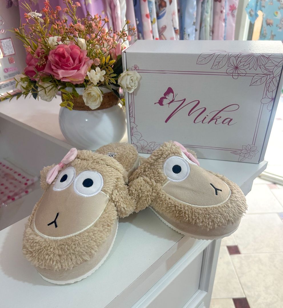 Pantuflas Ovejitas 