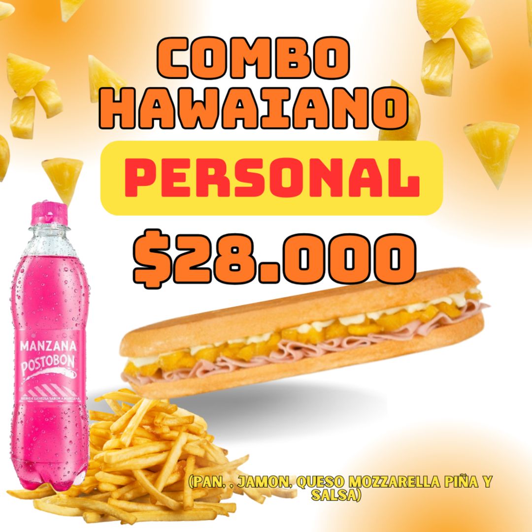 Combo Hawaiano Personal