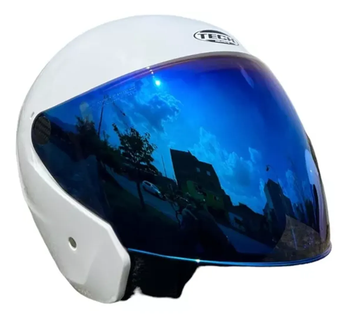CASCO TECH BLANCO -VISOR IDIRIUM