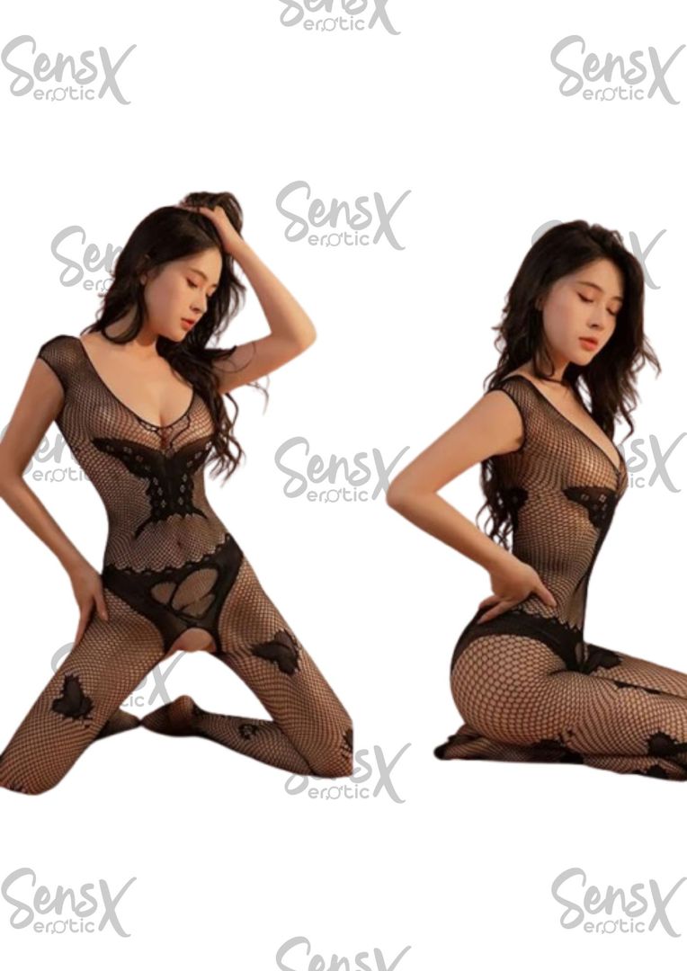 LENCERIA SEXY TRAJE DE CUERPO MALLA