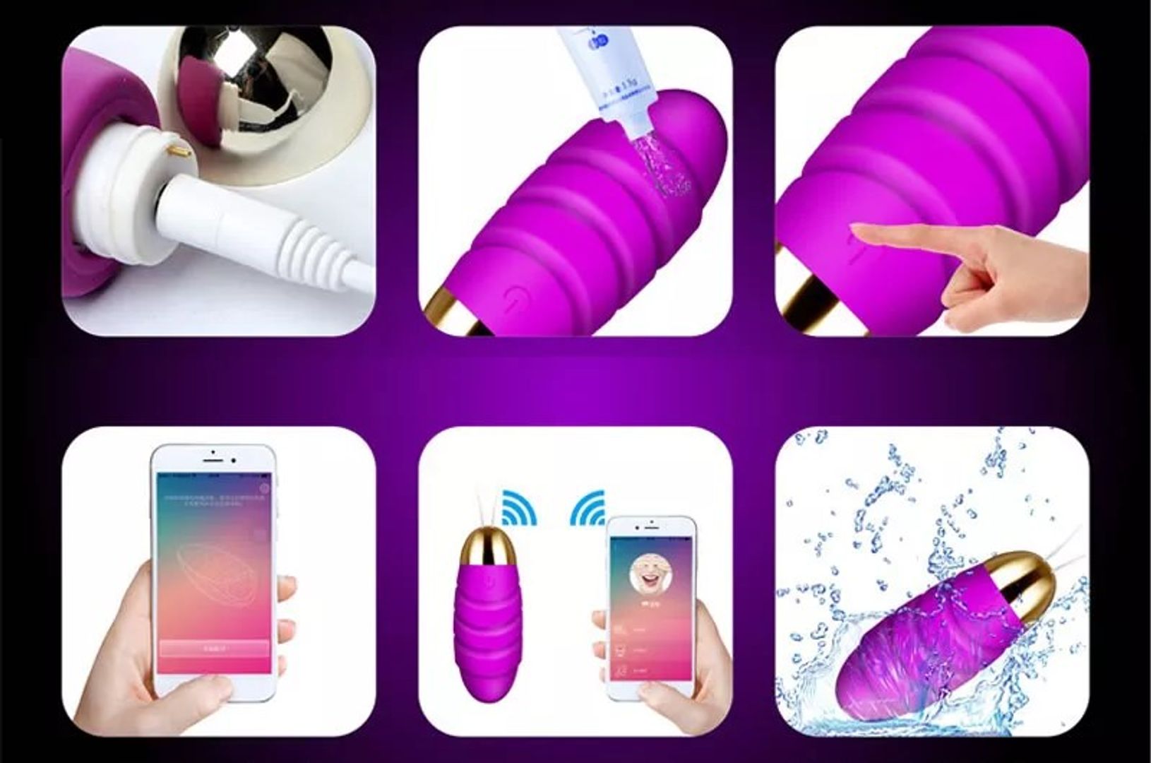 HUEVO VIBRADOR SAFIMAN BLUETOOTH