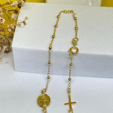 Tobillera denario virgen milagrosa de 25cm - imagen 1