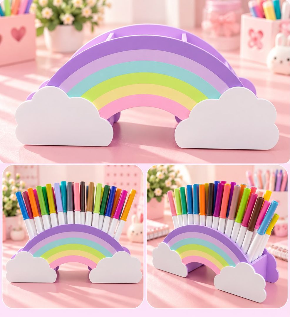 Organizador Arcoiris Lila