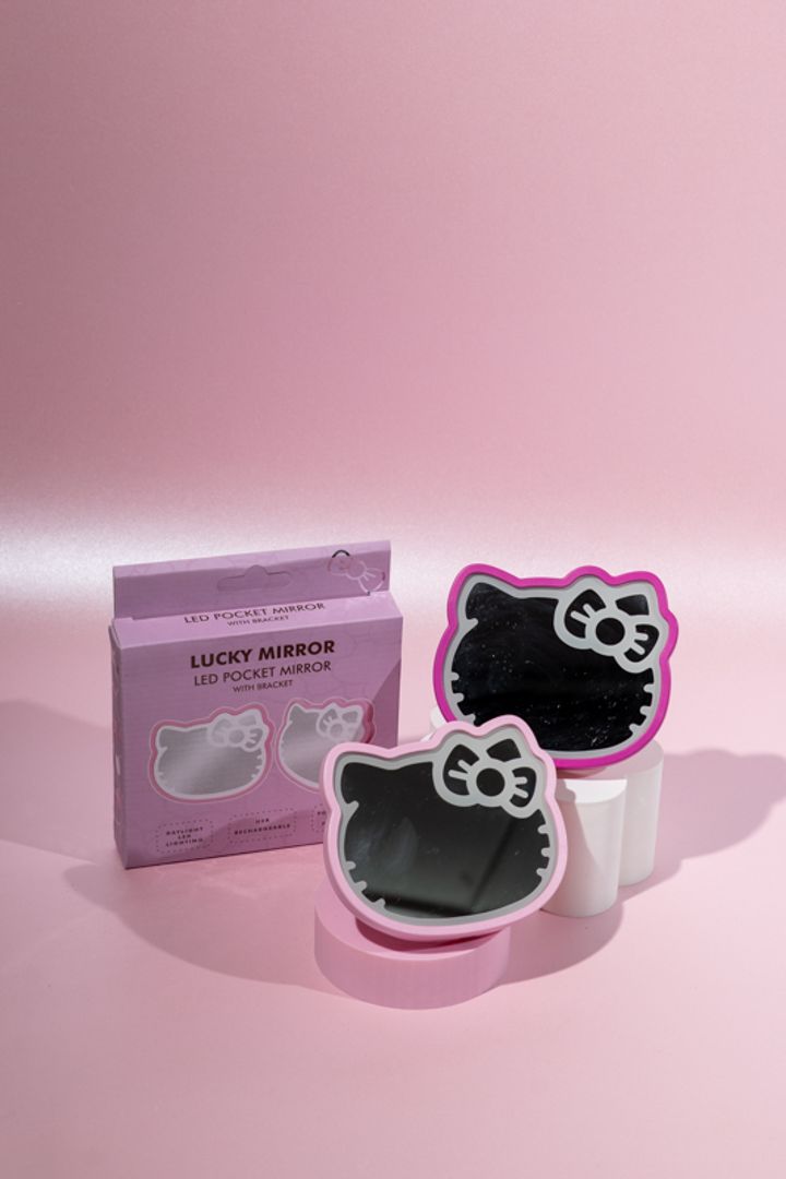 ESPEJO LUZ KITTY