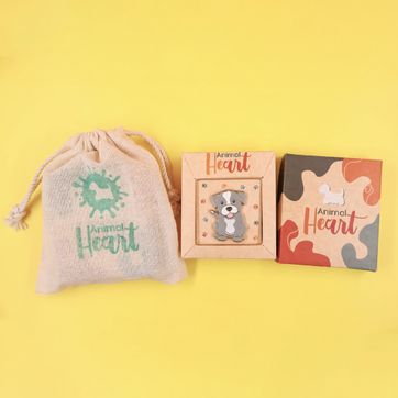 PIN PITBULL GRIS - imagen 2