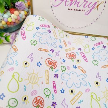 Imagen del producto Cuerina 26x34cm Estampada Lamina 