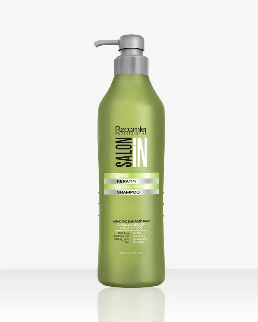 SHAMPOO KERATIN ULTRA FORCE 1000ML SALON IN RECAMIER