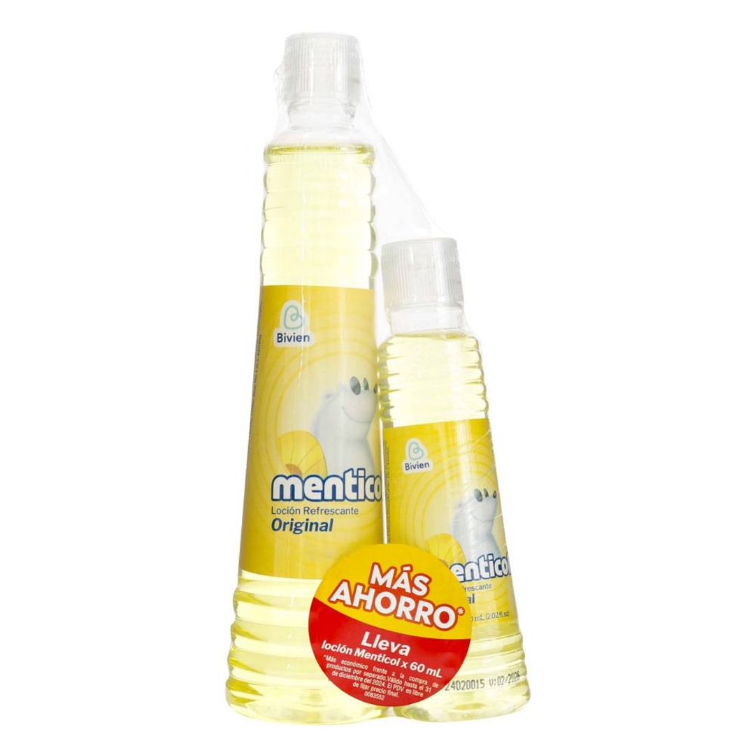 OFERTA LOCION MENTICOL 250ML + 60 ML