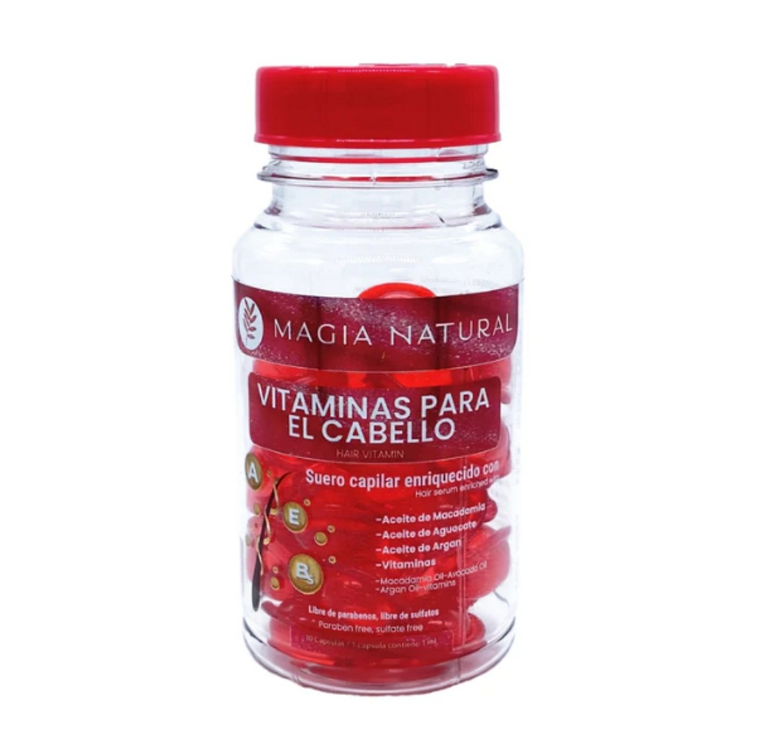 VITAMINAS PARA EL CABELLO 30 caps