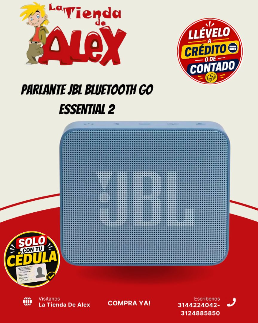 Parlante JBL Bluetooth GO Essential 2
