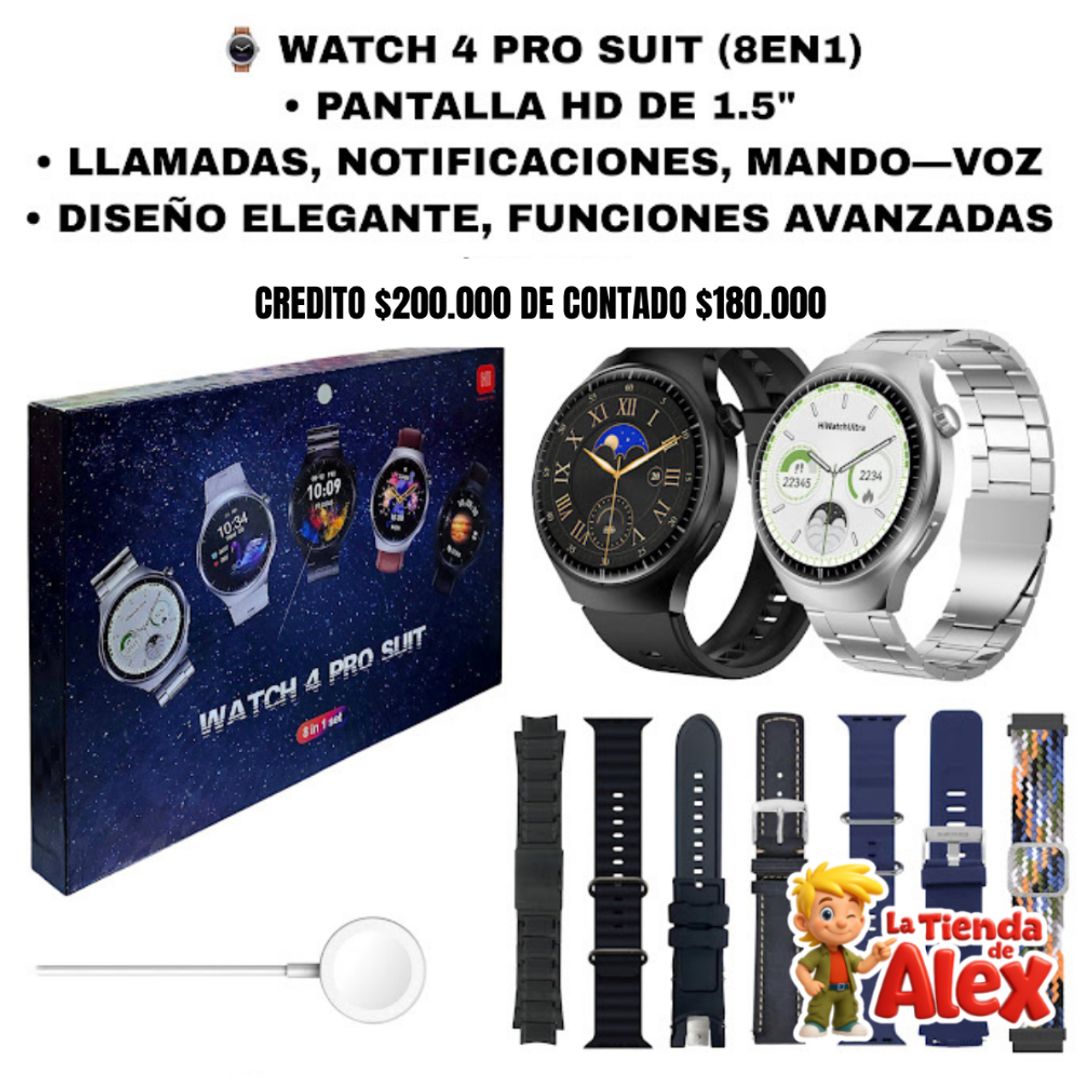 Watch 4 Pro Suit (8 en 1)