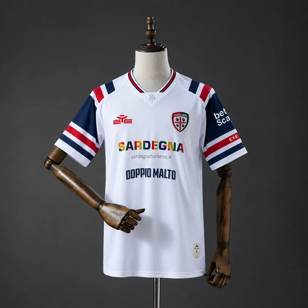 Cagliari 2026-27 Manga Corta Fan