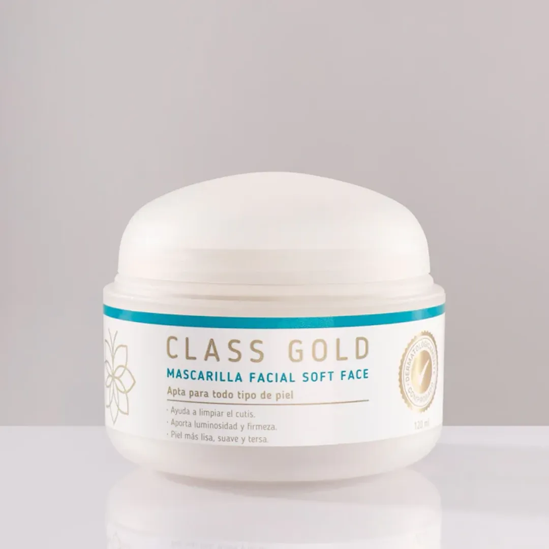 MASCARILLA FACIAL SOFT FACE 120 ML CLASS GOLD