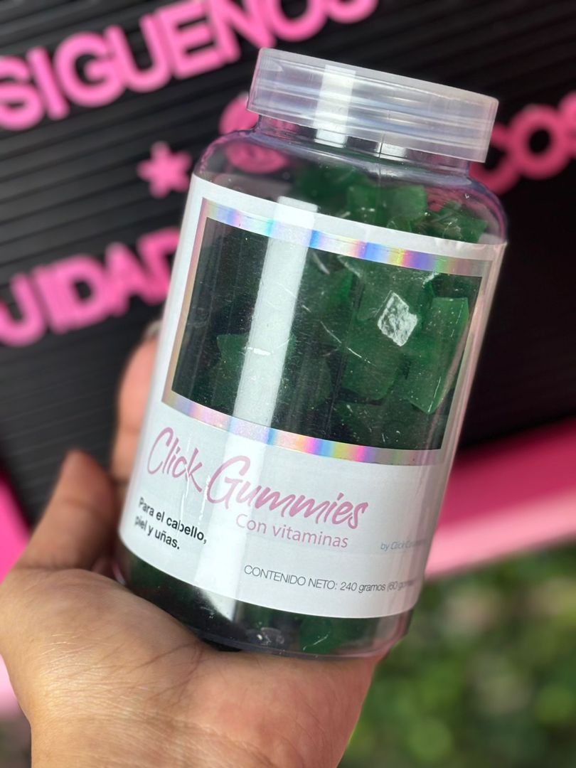 Gomas de vitaminas Click hair