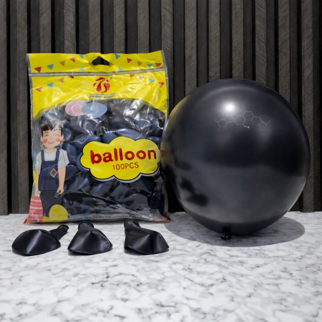 GLOBO R12 x 100 UNIDADES NEGRA  SATINADA