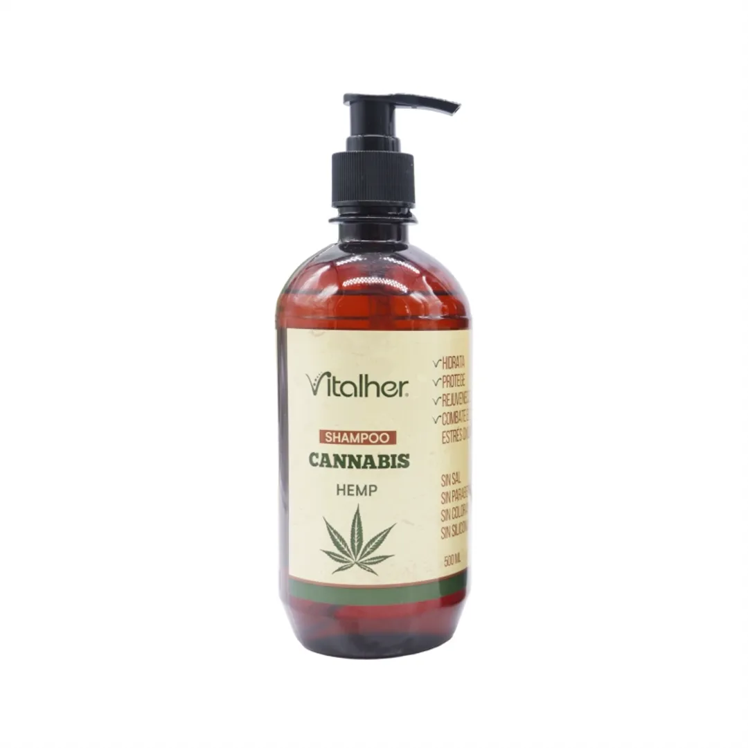 VITALHER SHAMPOO CANNABIS 500ML