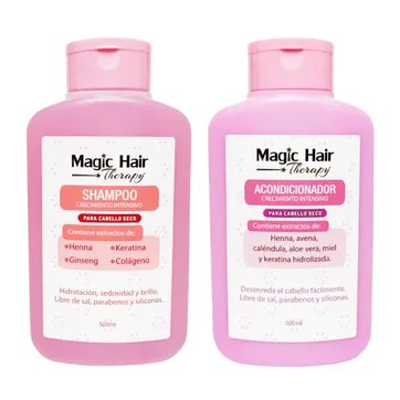 Imagen del producto Kit Magic Hair Crecimiento Cabello Seco