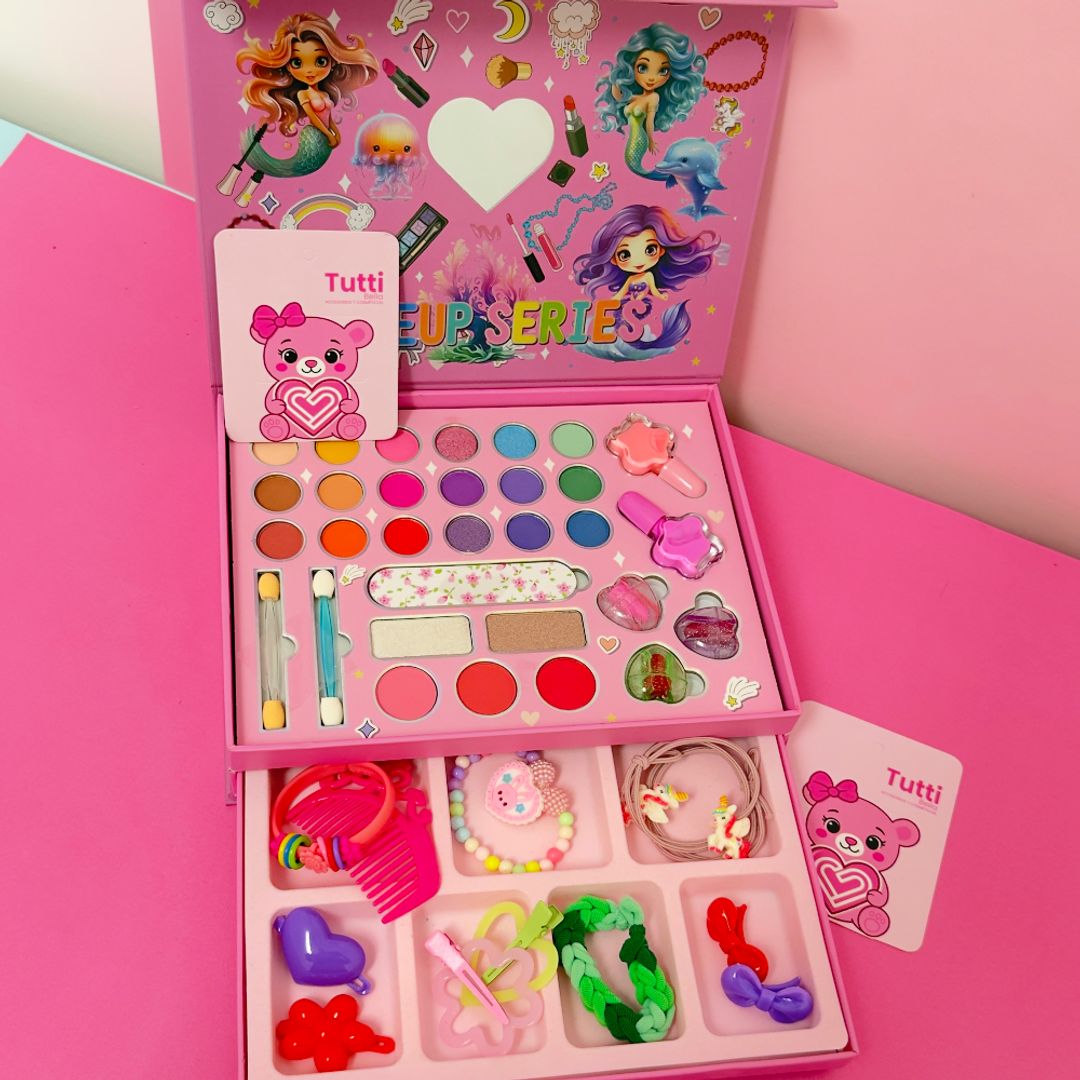MAKEUP SIRENA MAQUILLAJE INFANTIL 